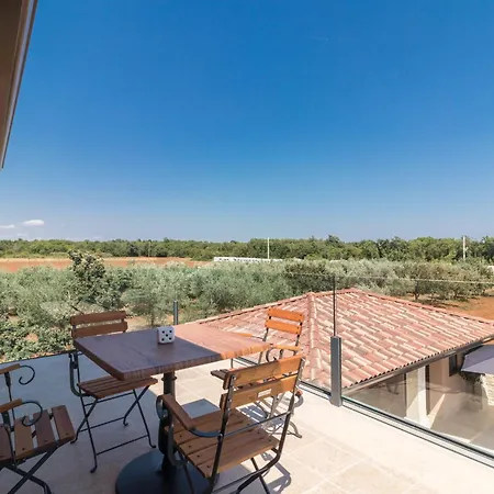 Istra Kamen For Kids & Families Near Pula For 18 People With Sport Activities, Wellness & 67 M2 Heated Private Pool 빌라